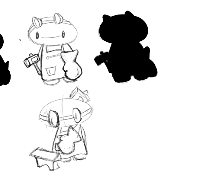 El Herrero personaje del videojuego Grafito
